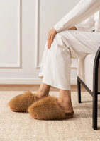 Cozy Luxe Platform Slipper