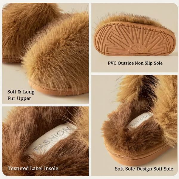 Cozy Luxe Platform Slipper